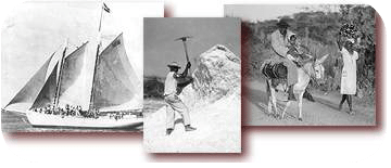 Life on Bonaire's was simple in its early days, image courtesy of Bonaire's image archives Life on Bonaire's was simple in its early days, image courtesy of Bonaire's image archives