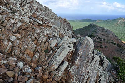The Subi Brandaris trail in Washington-Slagbaai National Park on Bonaire; image by Elly Albers. The Subi Brandaris trail in Washington-Slagbaai National Park on Bonaire; image by Elly Albers.