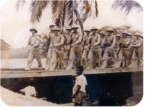 Troops arriving on Bonaire