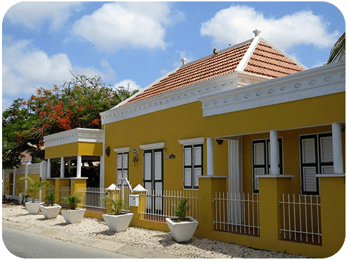 One of Bonaire's historic buildings. One of Bonaire's historic buildings.