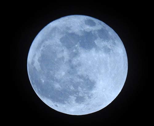 Anytime a full moon occurs a second time in any calendar month, it is called a "Blue Moon."